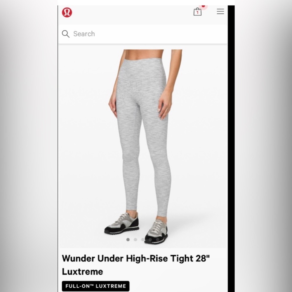 New w/out tags Wunder Under Lululemon Leggings